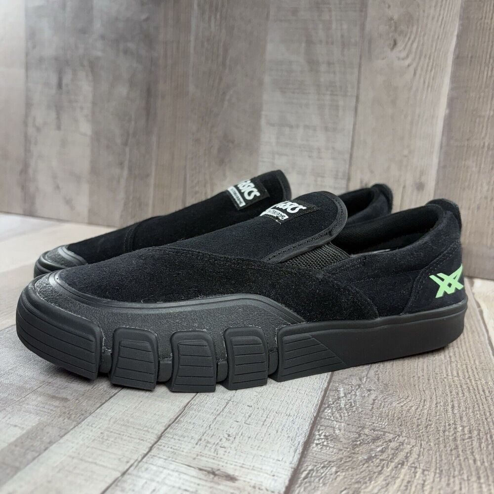 Asics Gel Flexkee Big Kids Boys' 4.5 GS Skate Shoes Skateboarding Sneakers Black